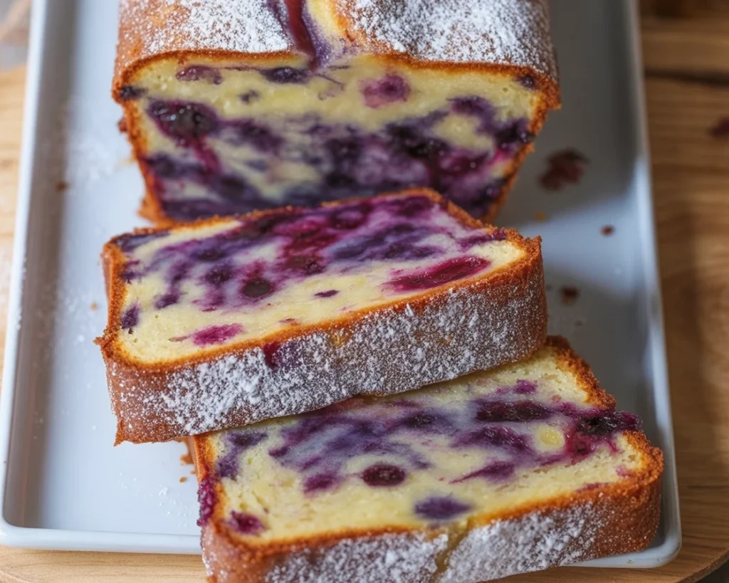 Deliciously Moist Lemon Blueberry Yogurt Loaf You’ll Love 16 Moist and delicious Lemon Blueberry Yogurt Loaf with fresh blueberries and lemon zest