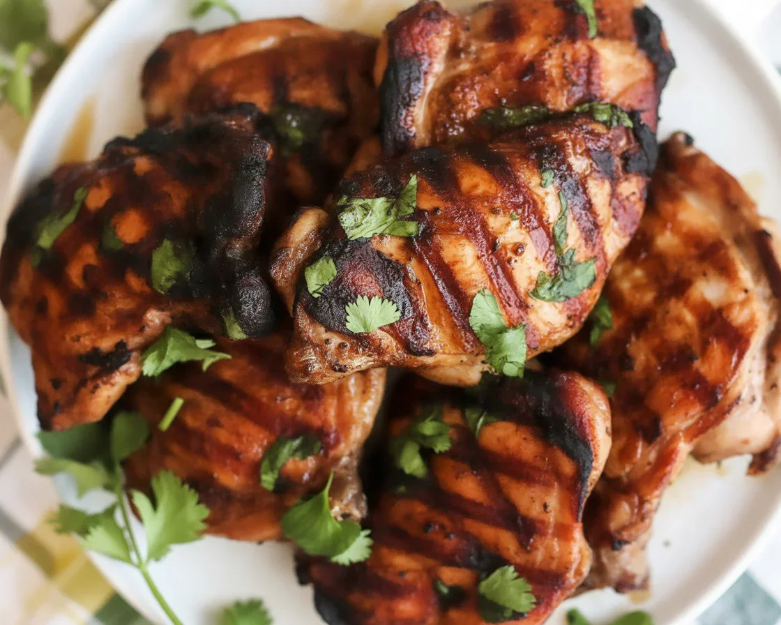 Tasty Char Siu Chicken: Easy Homemade Recipe 1 Delicious Char Siu Chicken marinated in a savory, sweet barbecue sauce.
