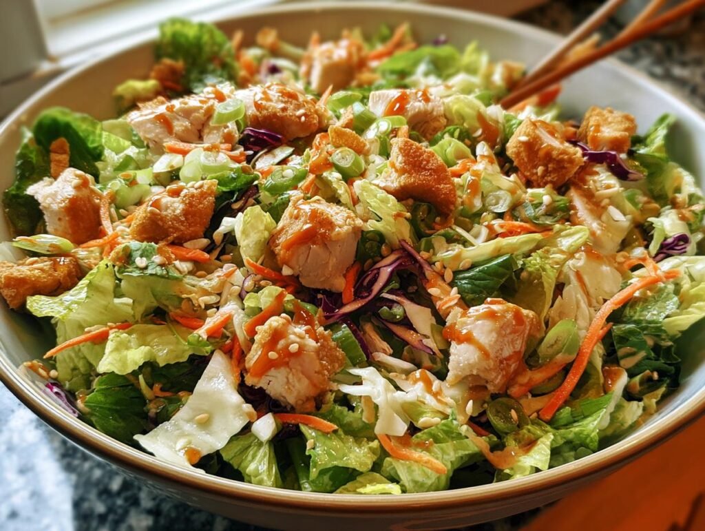 Deliciously Chinese Chicken Chopped