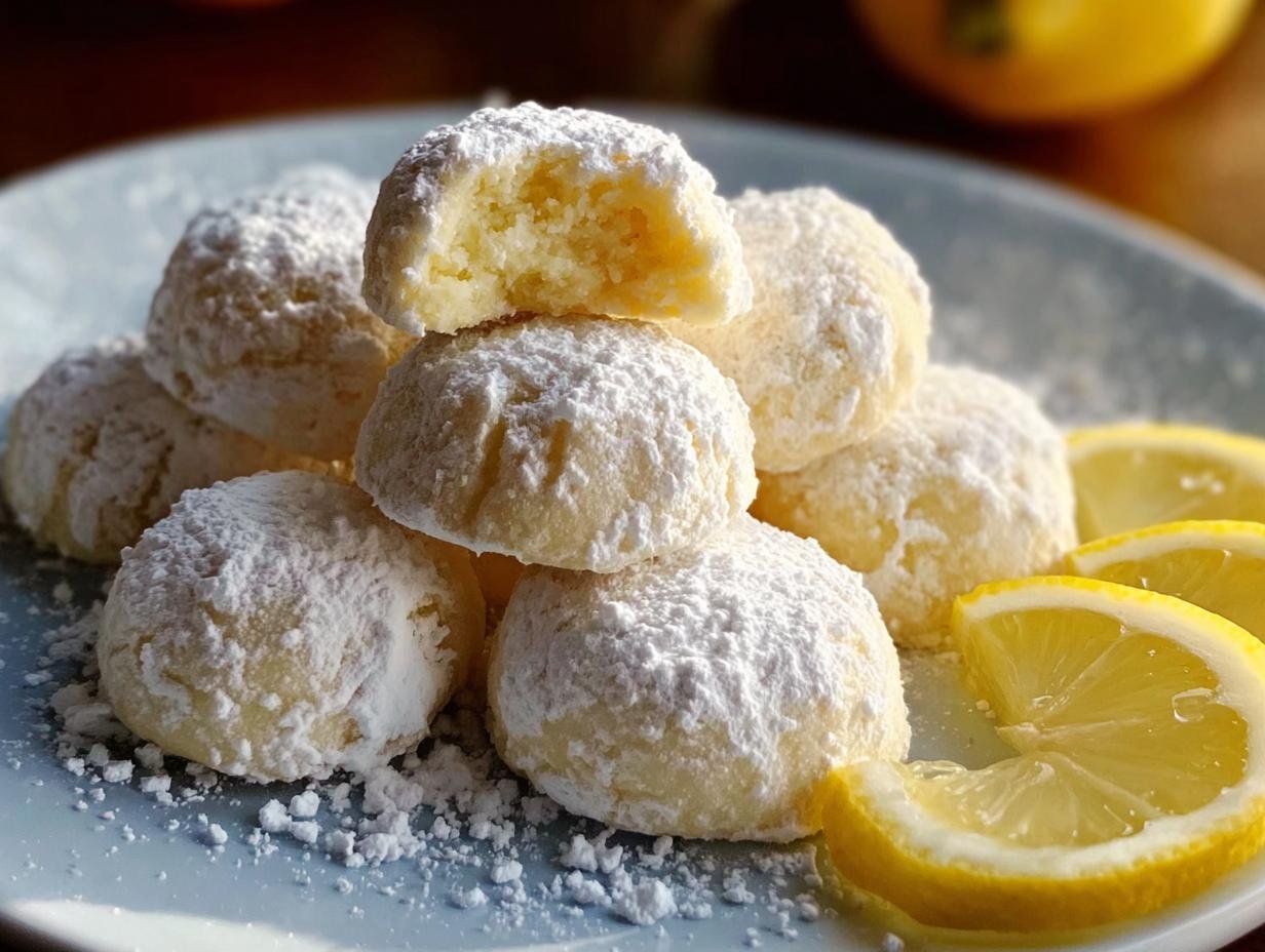 Melt-in-your-mouth Meyer Lemon Meltaways Perfection 3 Melt-in-your-mouth Meyer Lemon Meltaways Perfection - Meyer Lemon Meltaways - main visual representation