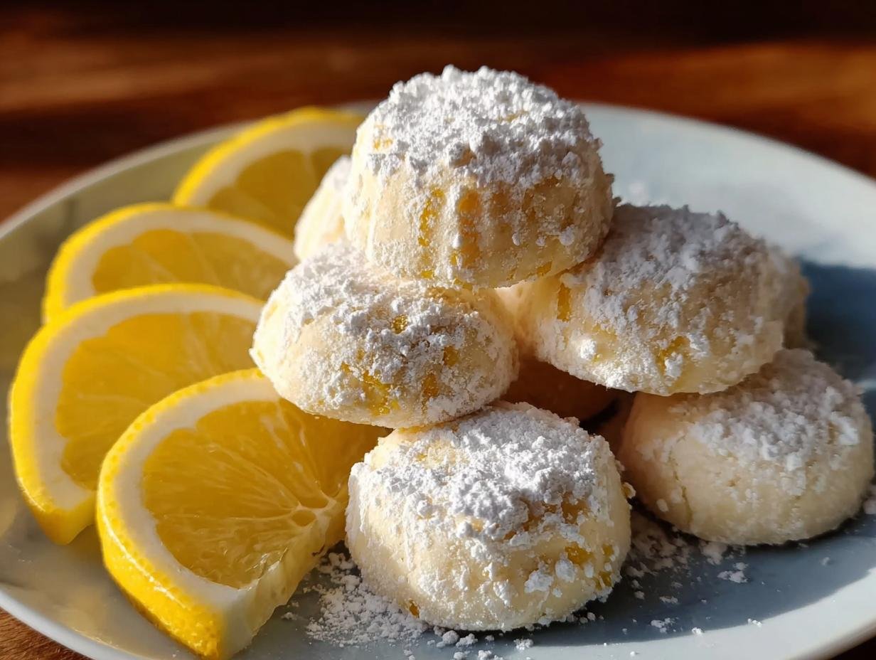 Melt-in-your-mouth Meyer Lemon Meltaways Perfection 2 Melt-in-your-mouth Meyer Lemon Meltaways Perfection - Meyer Lemon Meltaways - additional detail