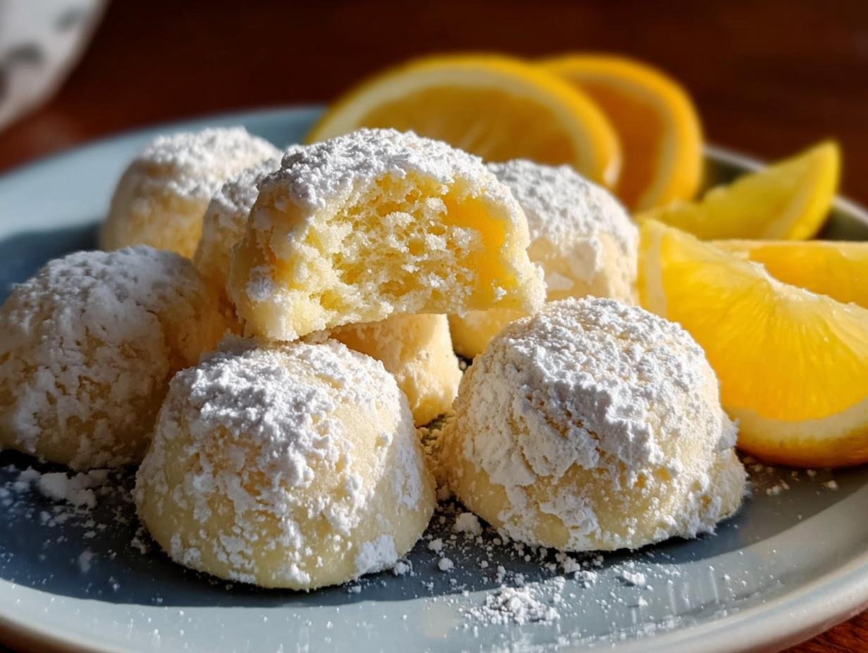 Melt-in-your-mouth Meyer Lemon Meltaways Perfection 1 Meyer Lemon Meltaways