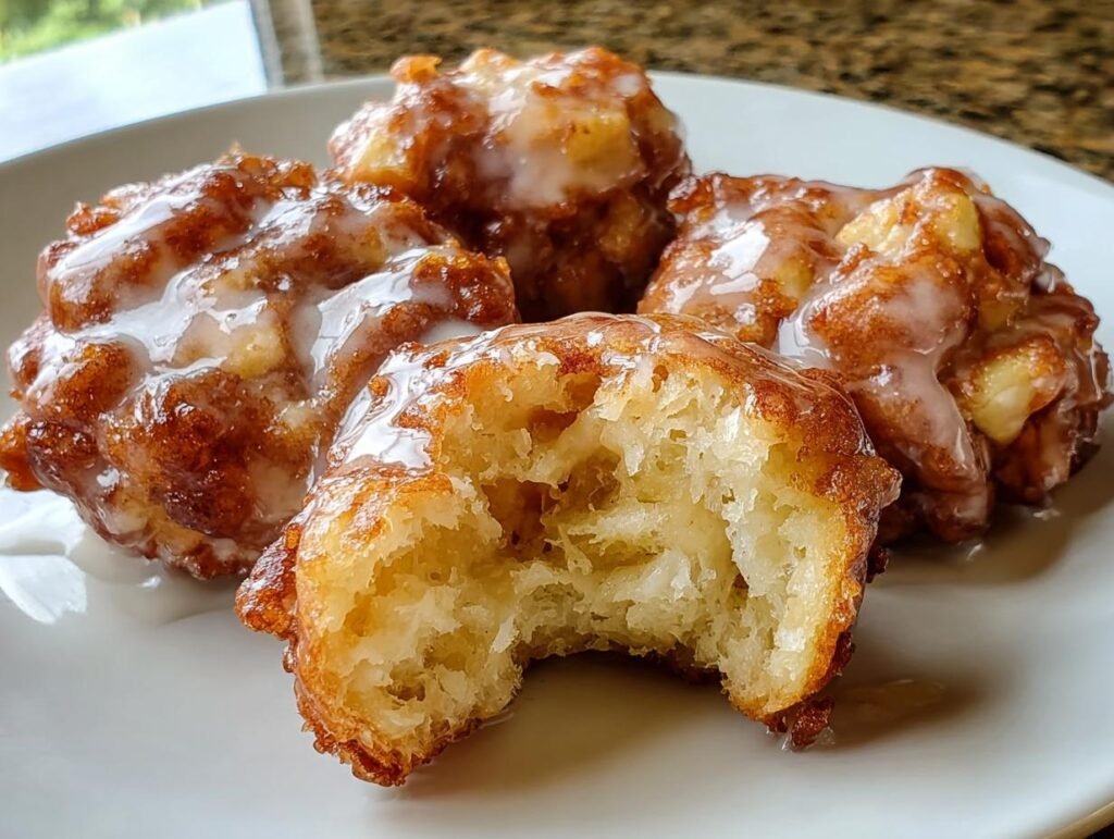 Air Fryer Apple Fritters