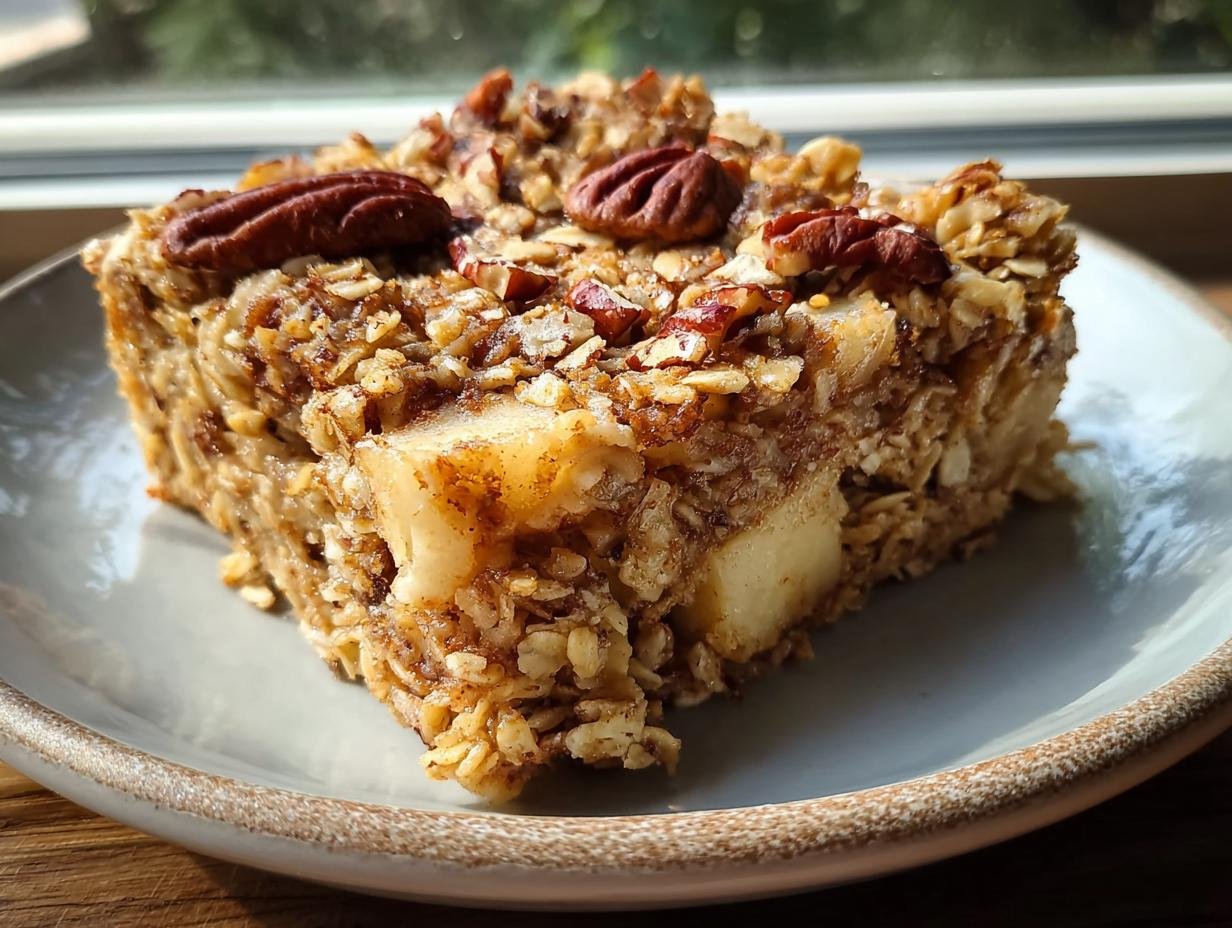 Apple Pie Baked Oats: Amazing 10-Min Prep 3 Apple Pie Baked Oats: Amazing 10-Min Prep - Apple Pie Baked Oats - additional detail