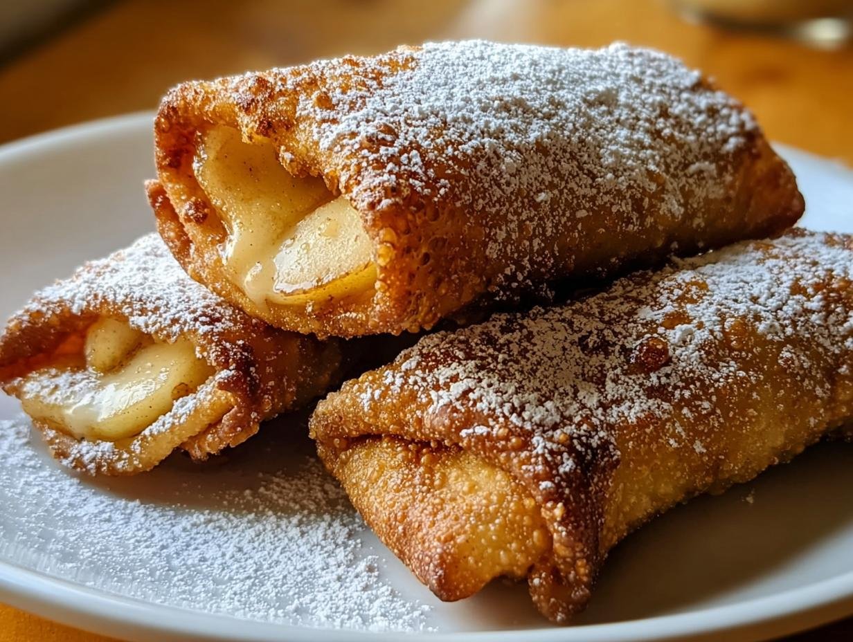 Amazing Apple Pie Egg Rolls in 20 Minutes 2 Amazing Apple Pie Egg Rolls in 20 Minutes - Apple Pie Egg Rolls - additional detail