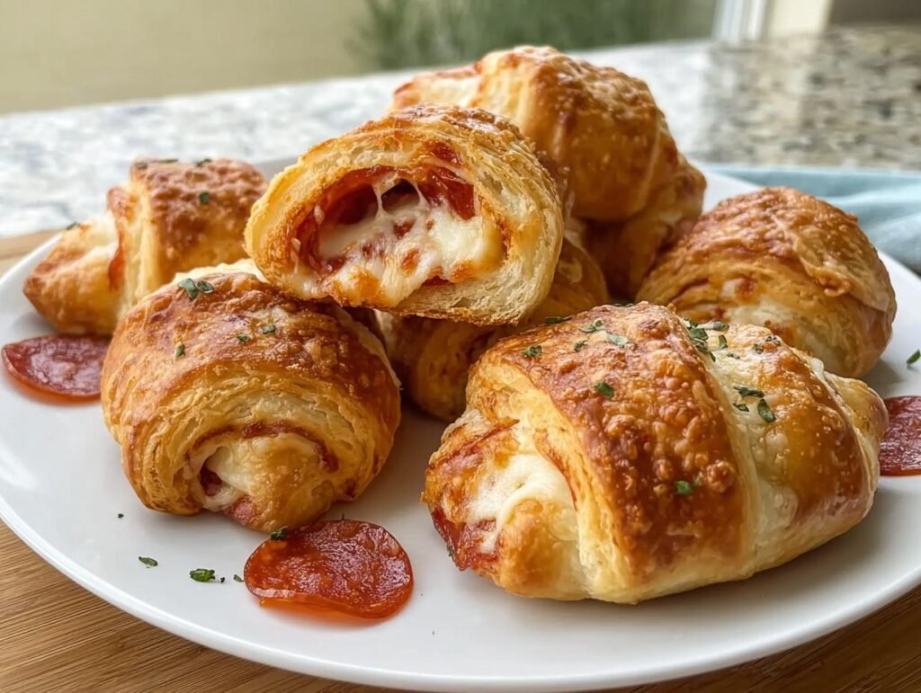 Pepperoni Crescent Rolls