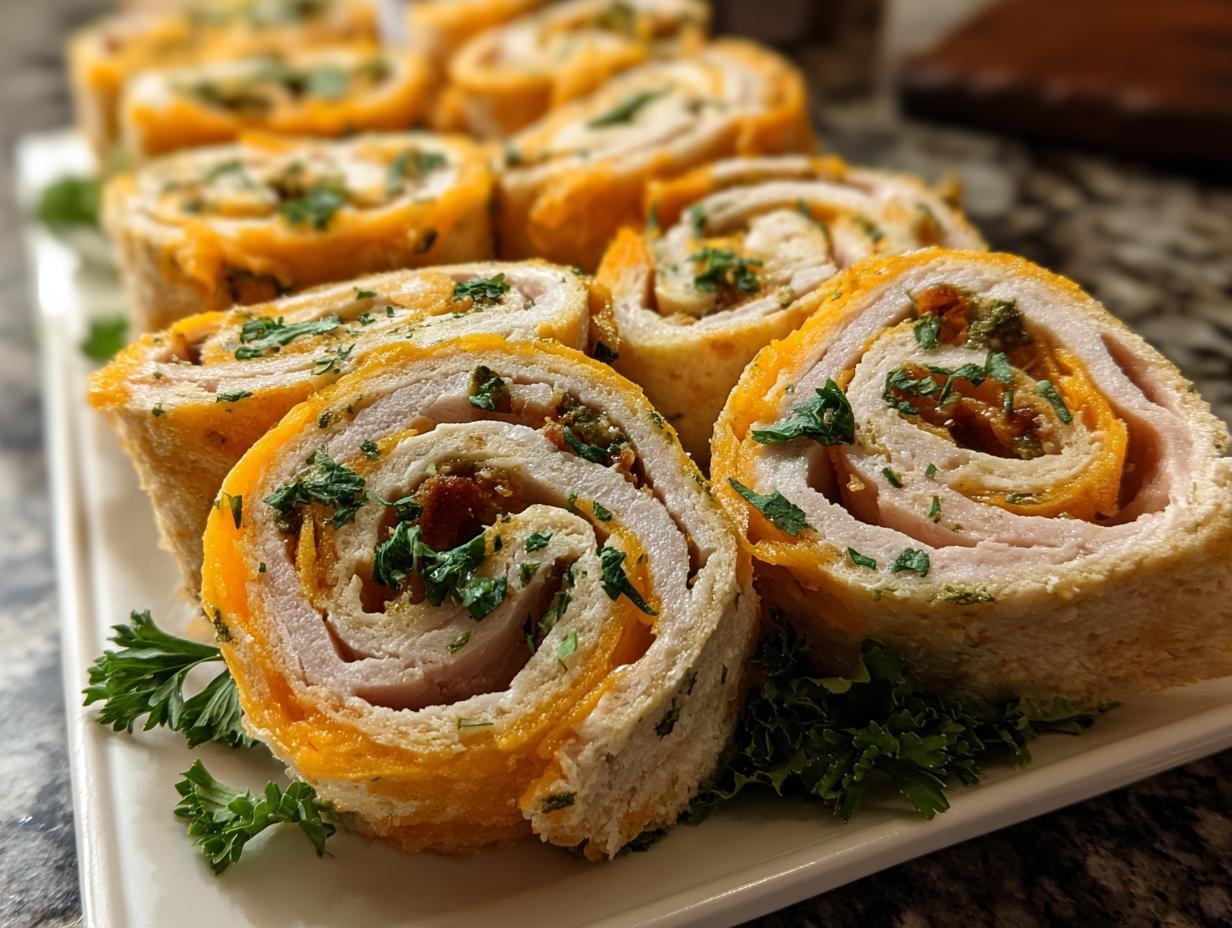 Turkey Cheddar Lunch Rolls: Simply Amazing 3 Turkey Cheddar Lunch Rolls: Simply Amazing - Turkey Cheddar Lunch Roll - additional detail