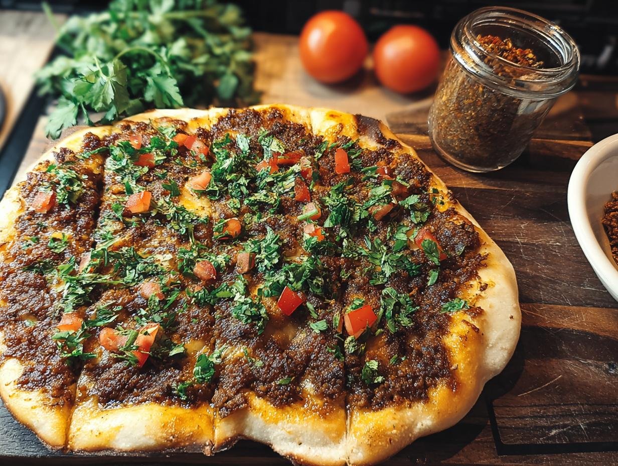 Turkish Lahmacun: 12 Amazing Flavor Secrets 3 Turkish Lahmacun: 12 Amazing Flavor Secrets - Turkish Lahmacun - additional detail