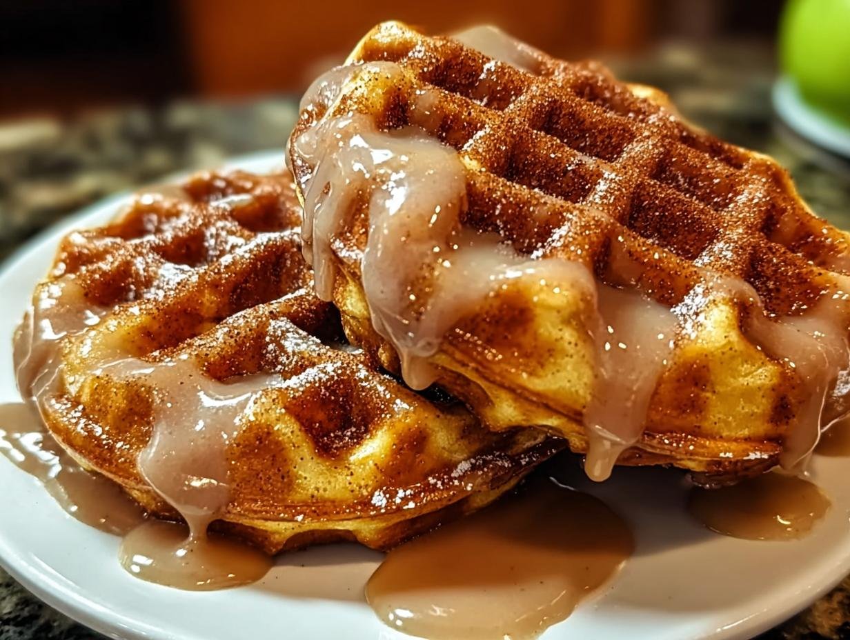 Amazing Apple Fritter Waffle Donuts: 1 Heavenly Recipe - Apple Fritter Waffle Donuts - additional detail