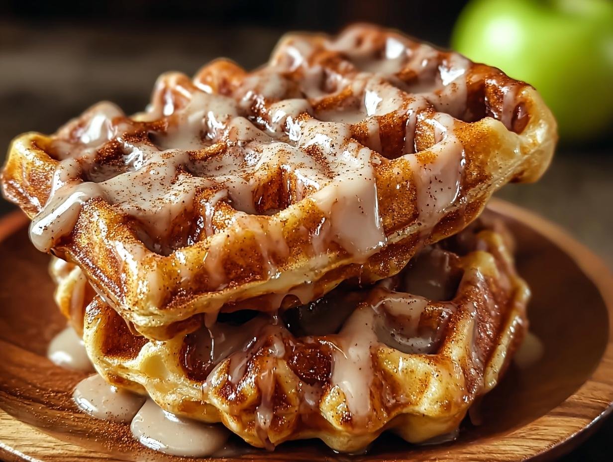 Amazing Apple Fritter Waffle Donuts: 1 Heavenly Recipe - Apple Fritter Waffle Donuts - additional detail