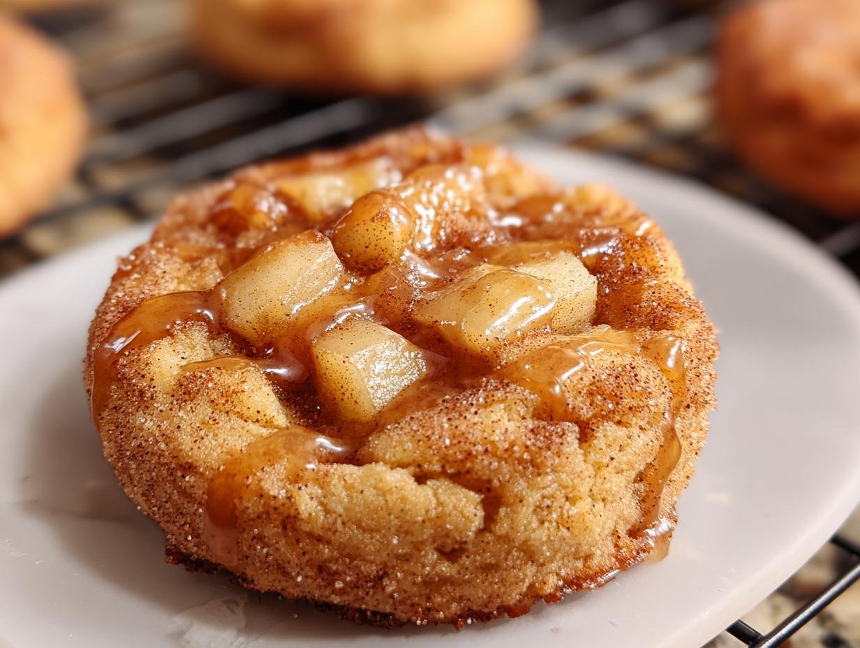 Apple Pie Snickerdoodle Cookies: 1 Cozy Treat 1 Apple Pie Snickerdoodle Cookies