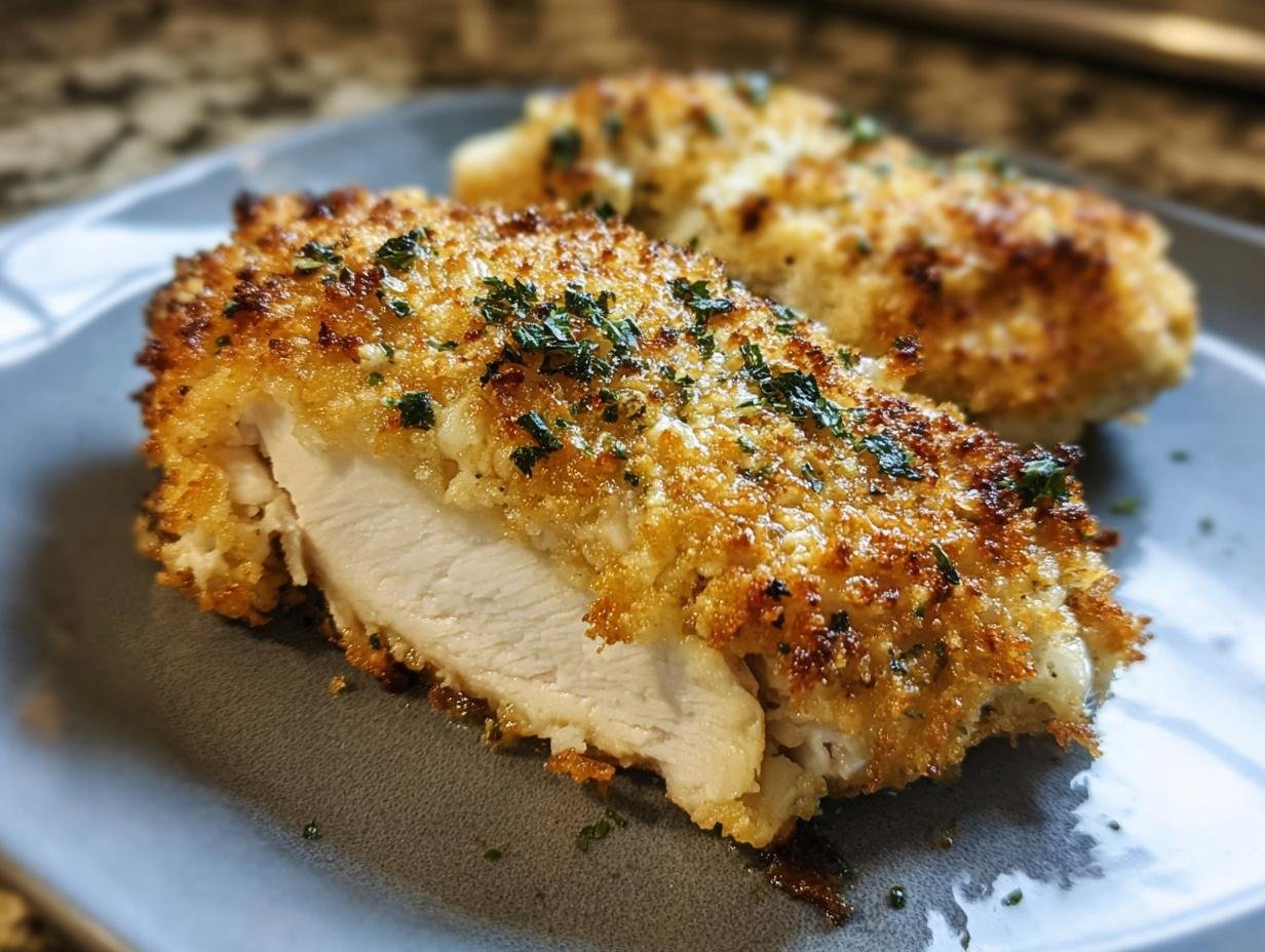 Perfect Baked Parmesan Crusted Chicken: 1 Amazing Recipe 1 Baked Parmesan Crusted Chicken