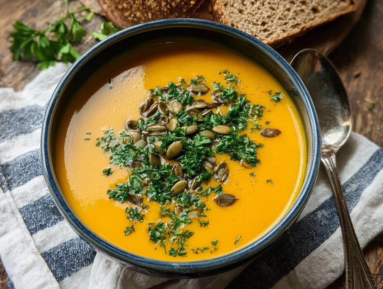 Butternut Squash Soup: Your 1 Deliciously Creamy Fall Favorite 3 Butternut Squash Soup: Your 1 Deliciously Creamy Fall Favorite - Butternut Squash Soup - additional detail