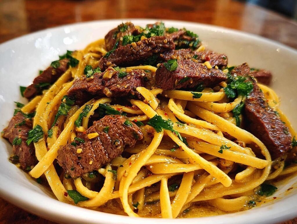 Cajun Garlic Butter Linguine