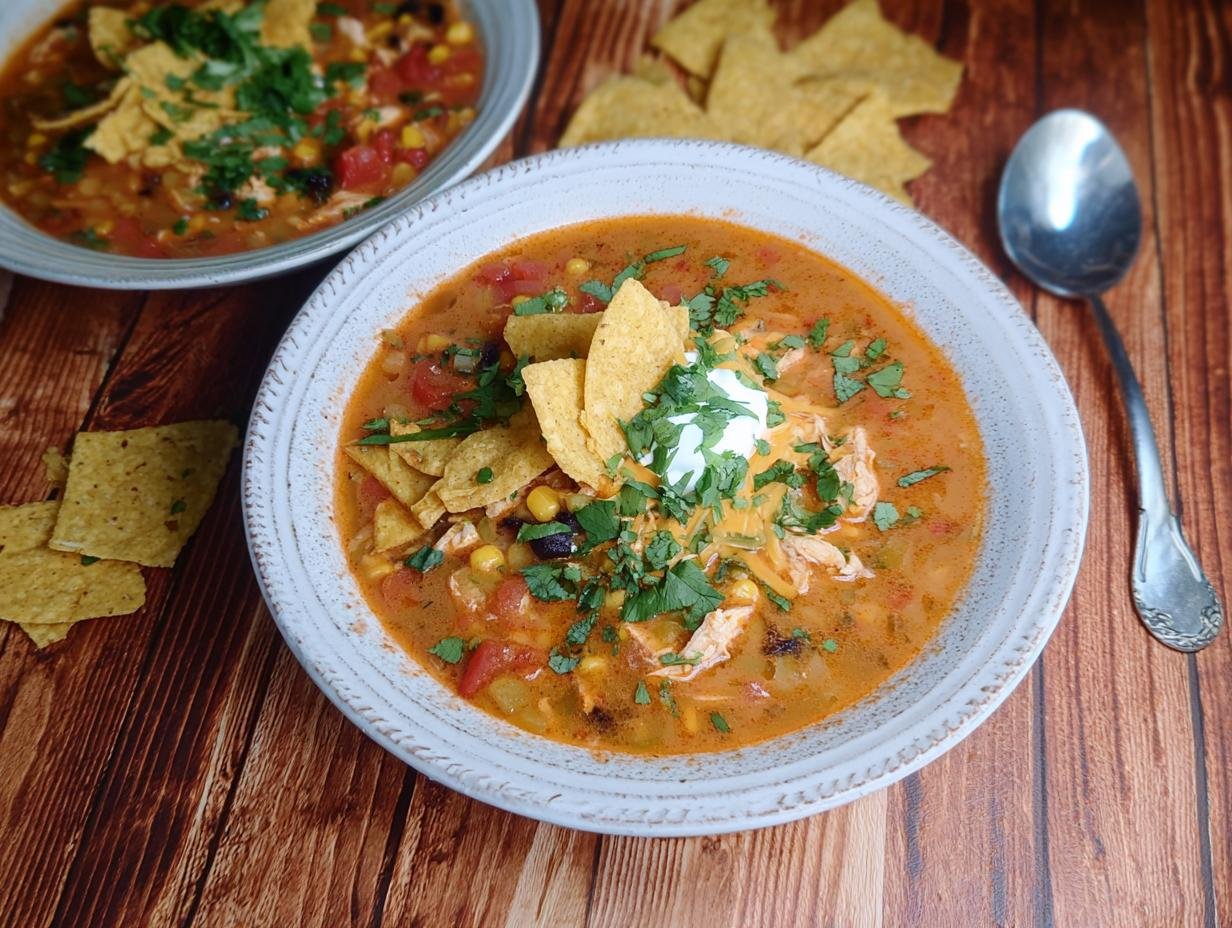 Hearty Chicken Taco Soup: Quick & Easy Flavor 3 Hearty Chicken Taco Soup: Quick & Easy Flavor - Chicken Taco Soup - additional detail