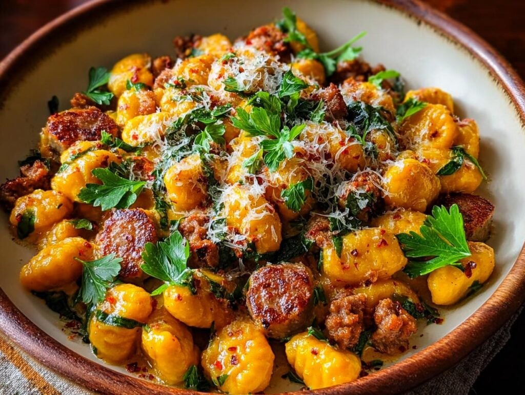 Creamy Butternut Squash Gnocchi