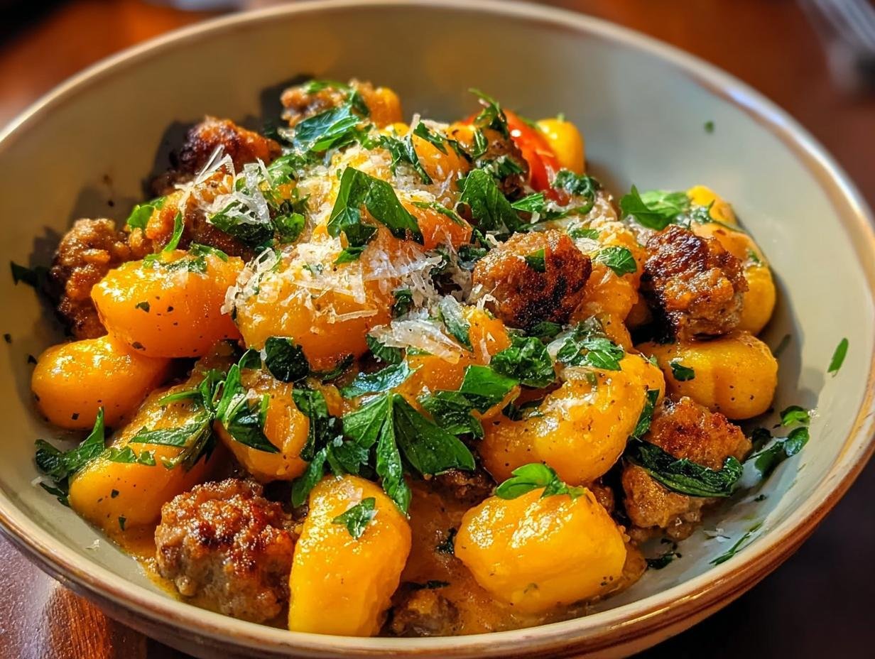 Creamy Butternut Squash Gnocchi: 1 Ultimate Comfort Dish 3 Creamy Butternut Squash Gnocchi: 1 Ultimate Comfort Dish - Creamy Butternut Squash Gnocchi - additional detail