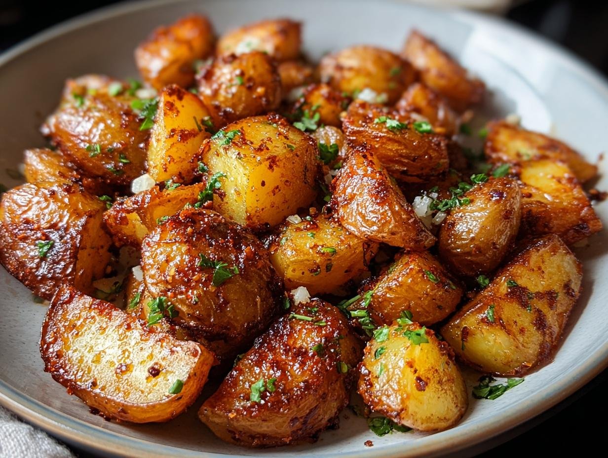 Crispy Roasted Potatoes: Guaranteed 10 min prep 2 Crispy Roasted Potatoes: Guaranteed 10 min prep - Crispy Roasted Potatoes - additional detail
