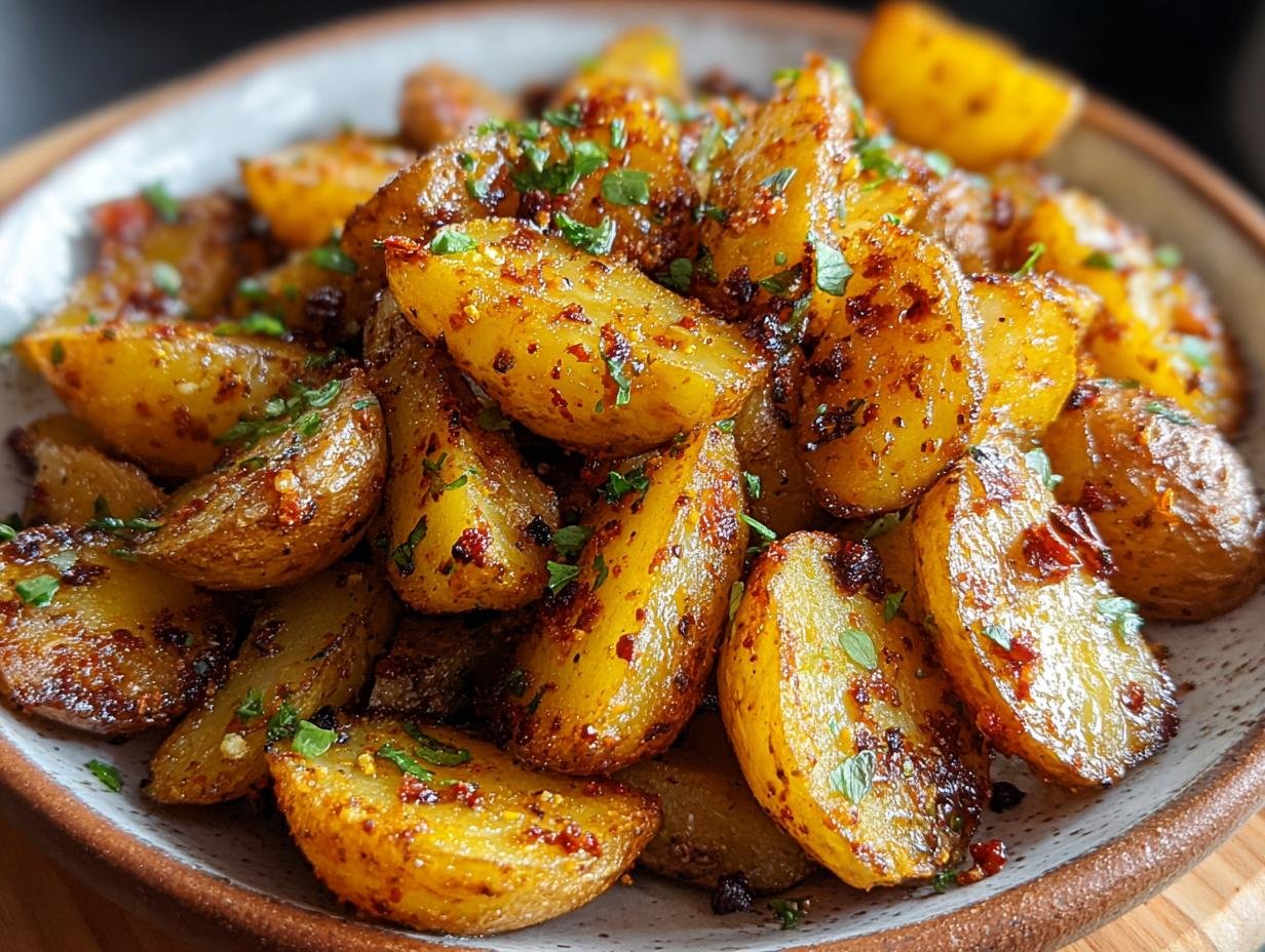 Crispy Roasted Potatoes: Guaranteed 10 min prep 1 Crispy Roasted Potatoes