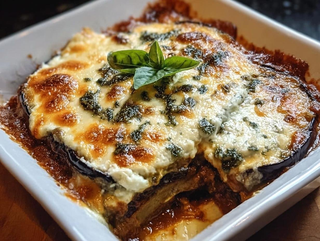 Amazing Eggplant Ricotta Bake Layer You'll Love - Eggplant Ricotta Bake Layer - additional detail