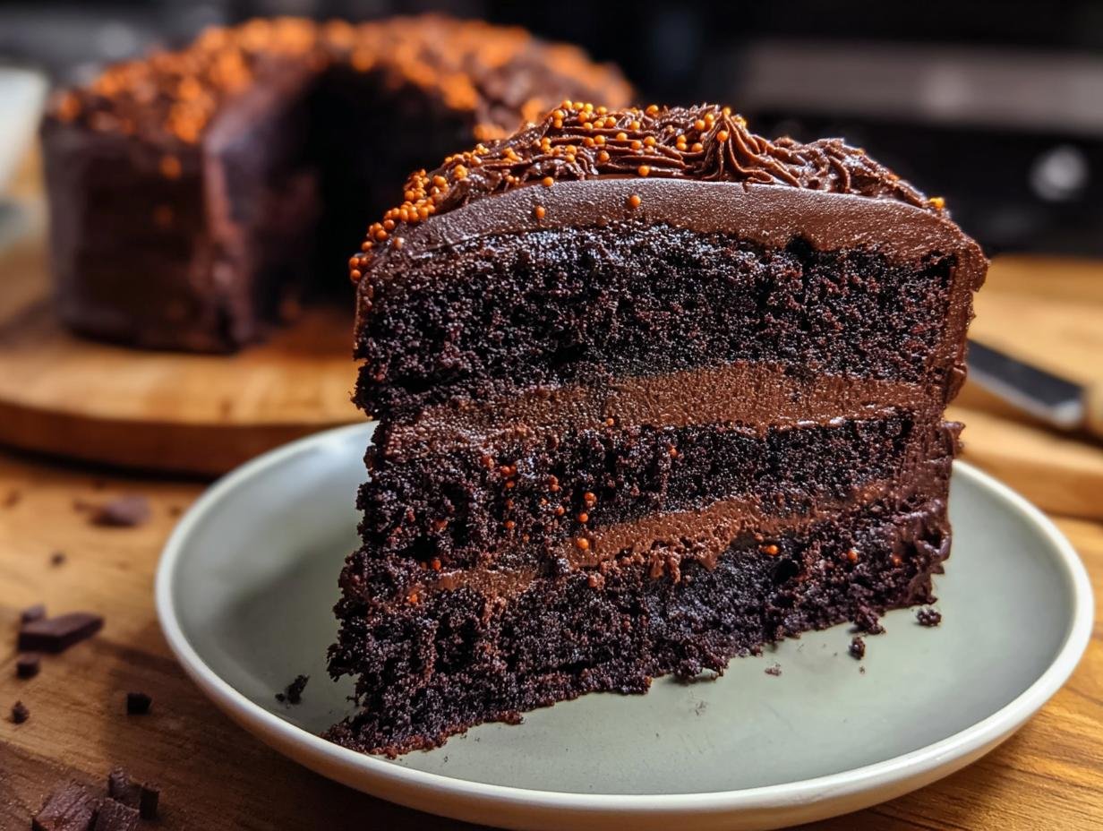 Halloween Chocolate Delight Cake: 1 Amazing Recipe 2 Halloween Chocolate Delight Cake: 1 Amazing Recipe - Halloween Chocolate Delight Cake - additional detail