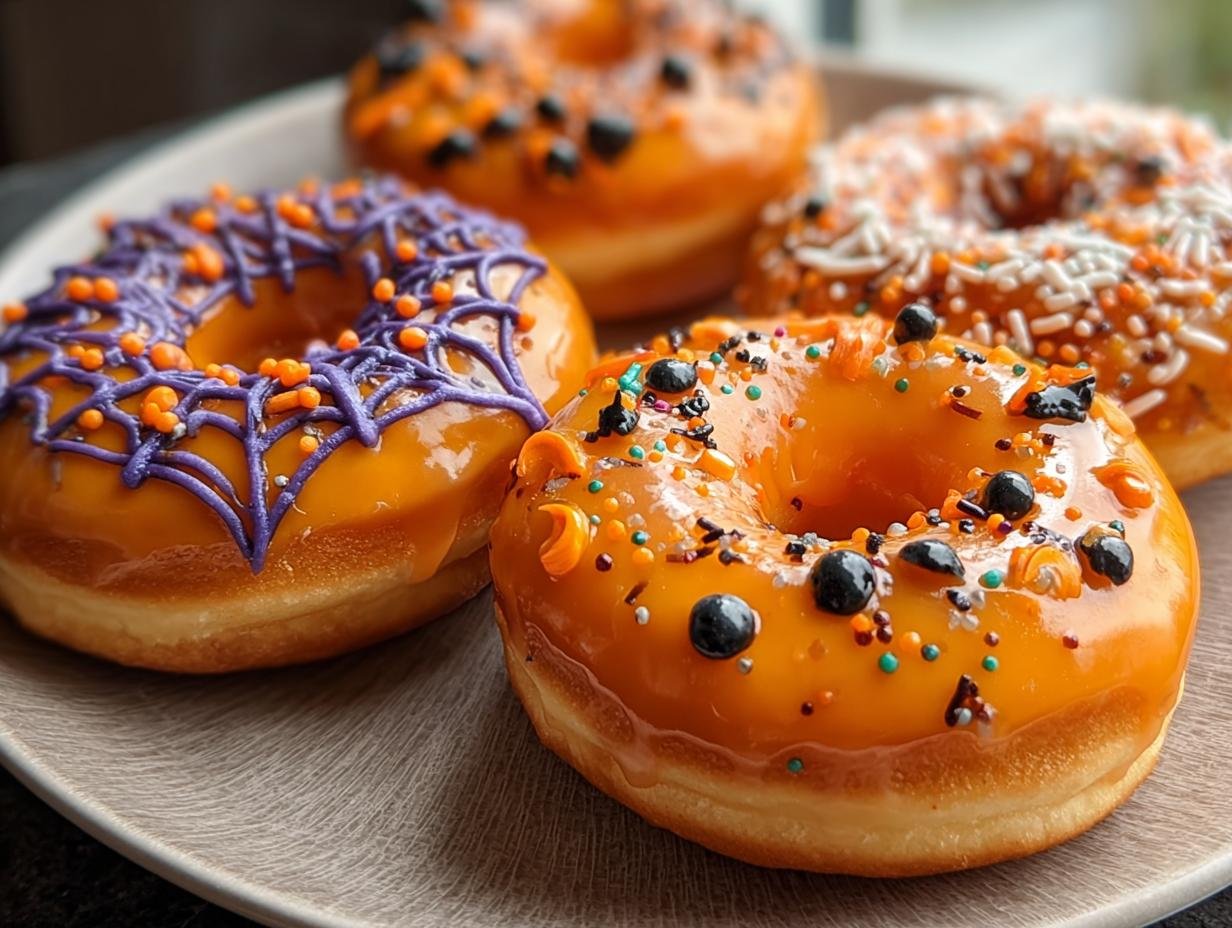 Halloween Donuts: 3 Easy Spooky Designs 2 Halloween Donuts: 3 Easy Spooky Designs - Halloween Donuts - additional detail