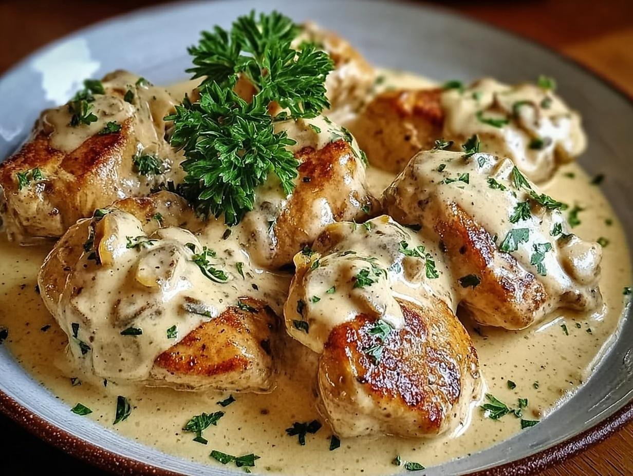 Irish Chicken Whiskey Cream: 4 Sensational Bites 3 Irish Chicken Whiskey Cream: 4 Sensational Bites - Irish Chicken Whiskey Cream - additional detail
