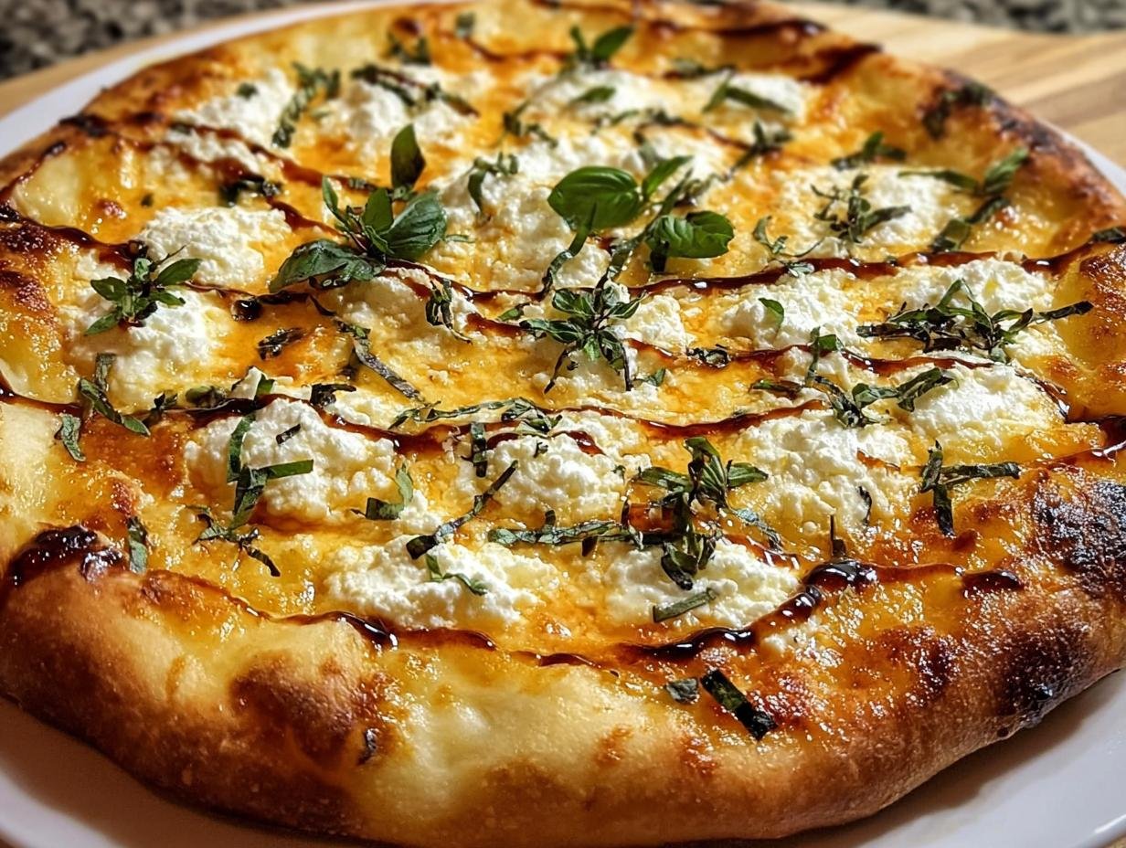 Irresistible Hot Honey Ricotta: 1 Amazing Pizza 1 Irresistible Hot Honey Ricotta