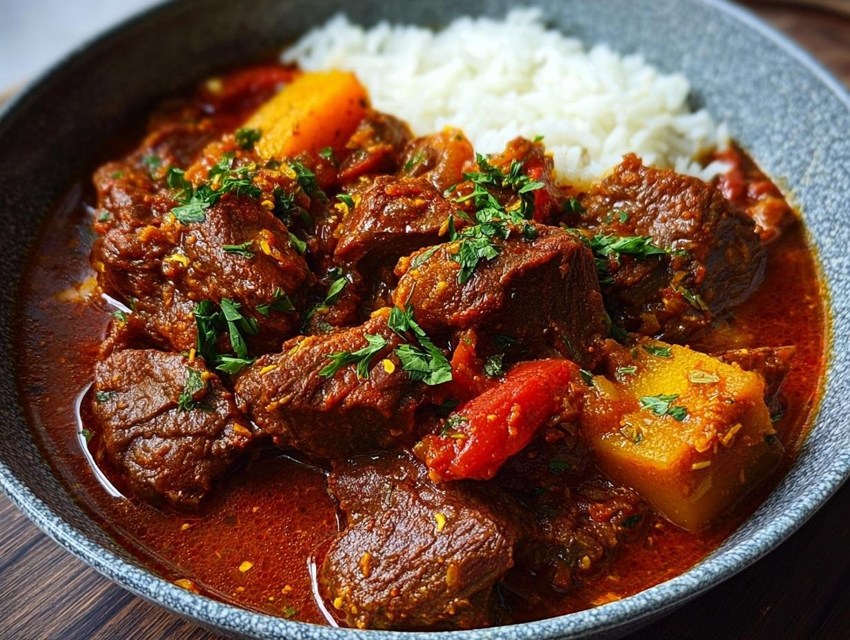 Rich Nigerian Beef Stew: 1 Flavorful Recipe 2 Rich Nigerian Beef Stew: 1 Flavorful Recipe - Nigerian Beef Stew Rich - main visual representation