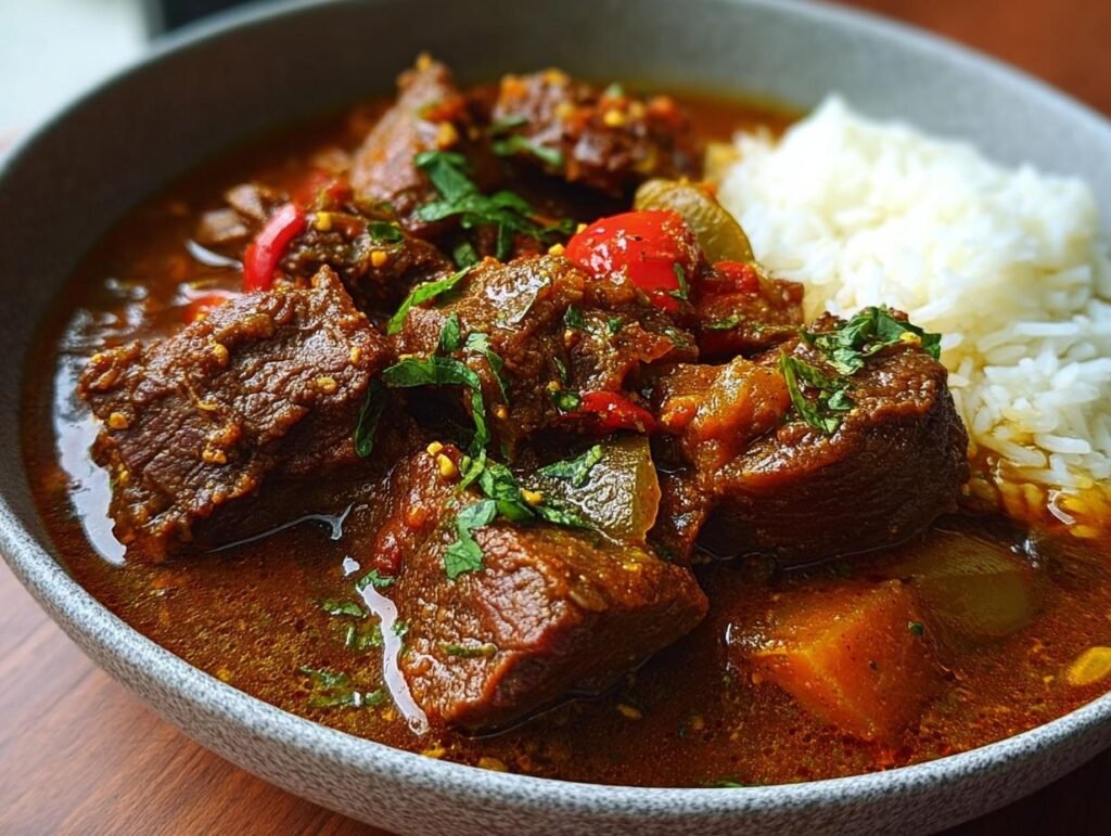 Nigerian Beef Stew Rich