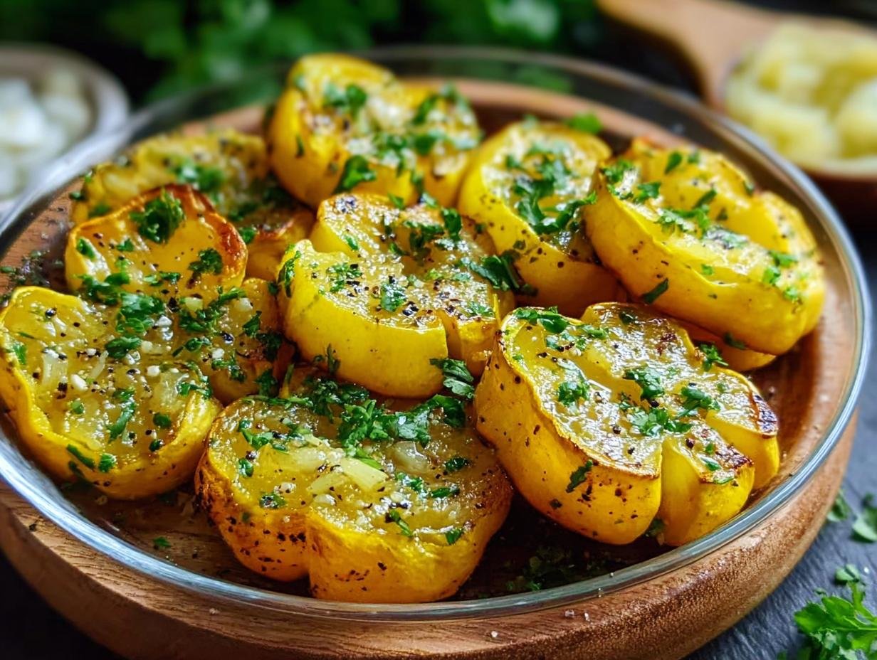 Patty Pan Squash: 1 Amazing Recipe - Patty Pan Squash - additional detail