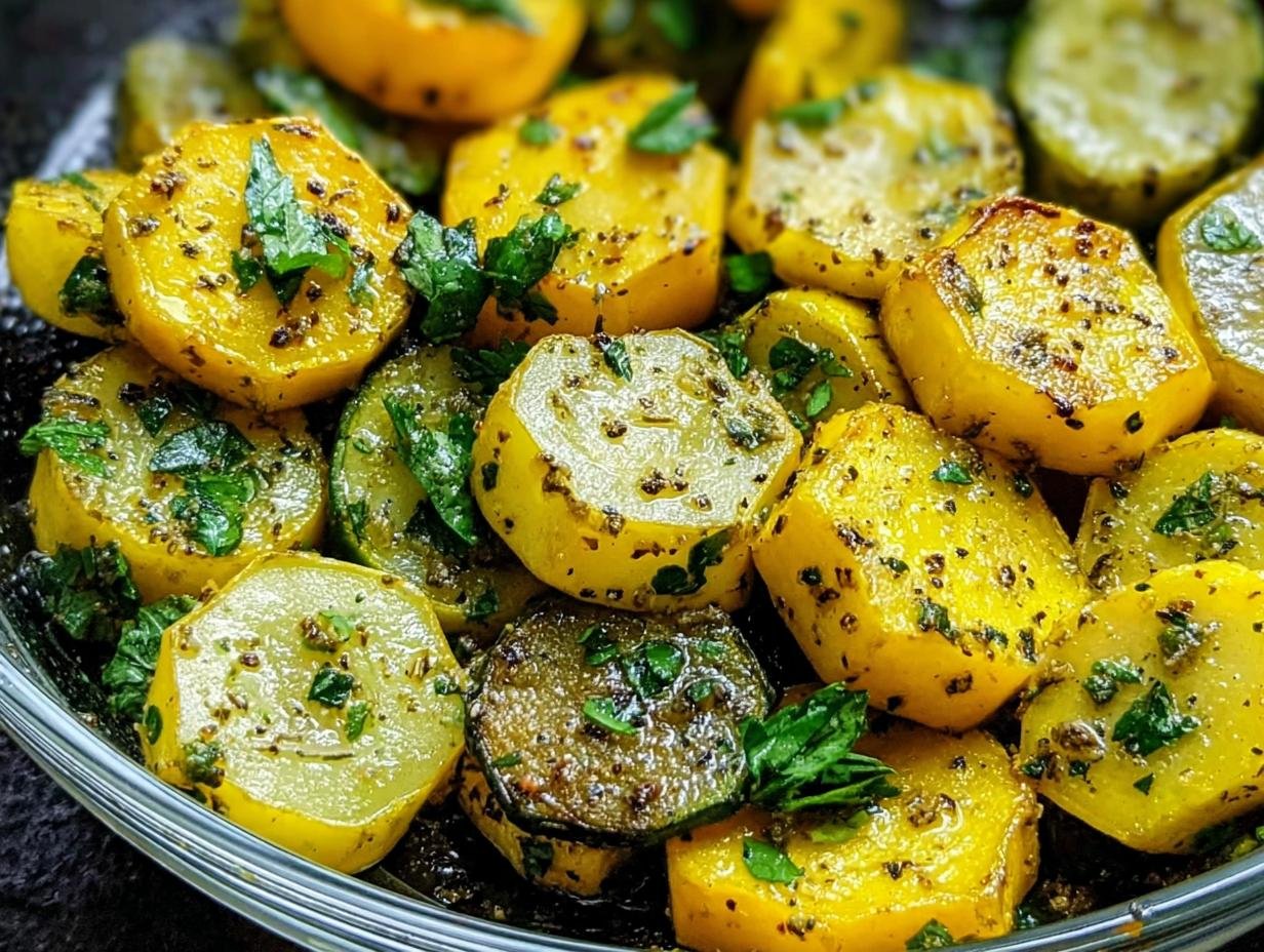 Patty Pan Squash: 1 Amazing Recipe - Patty Pan Squash - additional detail