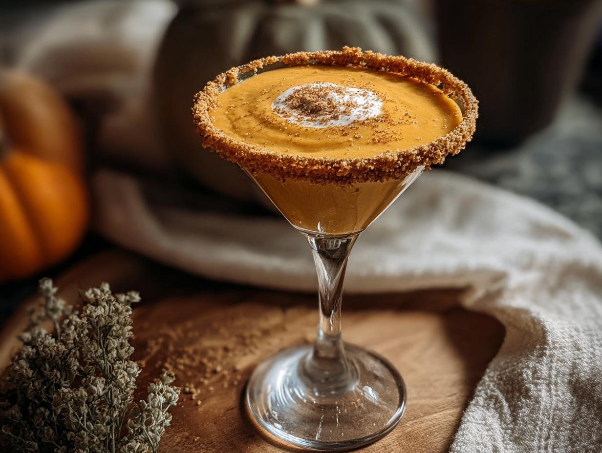 Pumpkin Martini Fall Cocktail: 1 Heavenly Sip - Pumpkin Martini Fall Cocktail - ingredients laid out