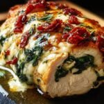 Amazing Sundried Tomato Spinach Cheese Stuffed Chicken 5 Sundried Tomato Spinach Cheese