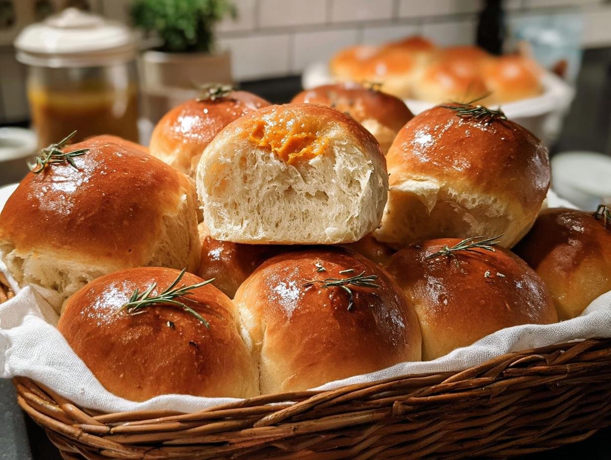Sweet Potato Dinner Rolls: 1 Simple Recipe - Sweet Potato Dinner Rolls - additional detail