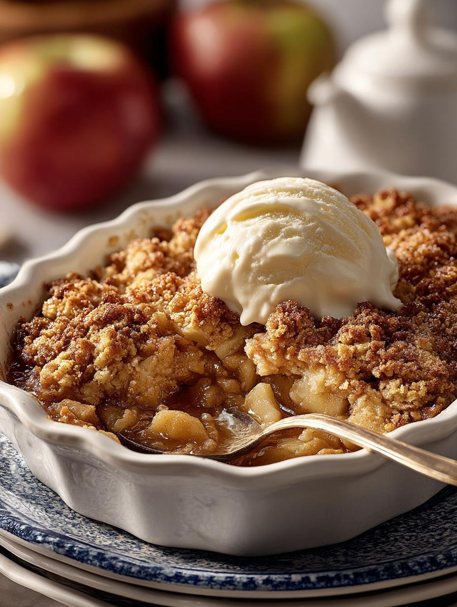 Cozy Apple Crisp: 5 Steps to a Comforting Fall Dessert 1 Apple Crisp