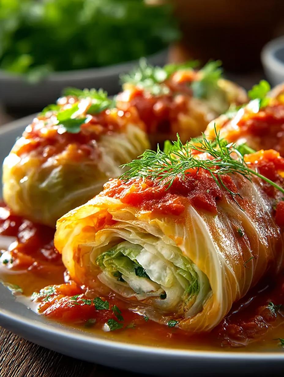 Authentic Stuffed Cabbage Rolls: A Comfort Classic 1 Authentic Stuffed Cabbage Rolls