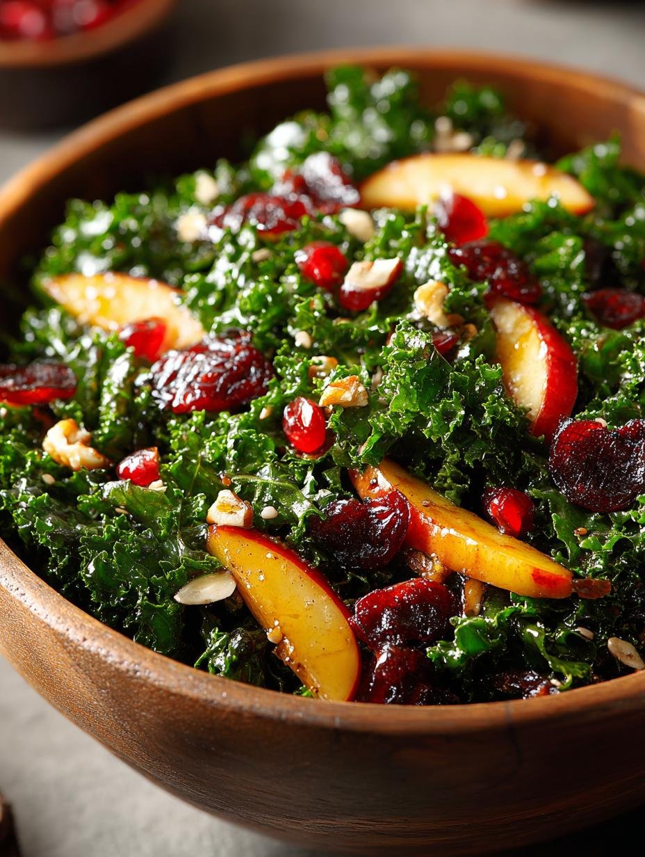Autumn Kale Salad with