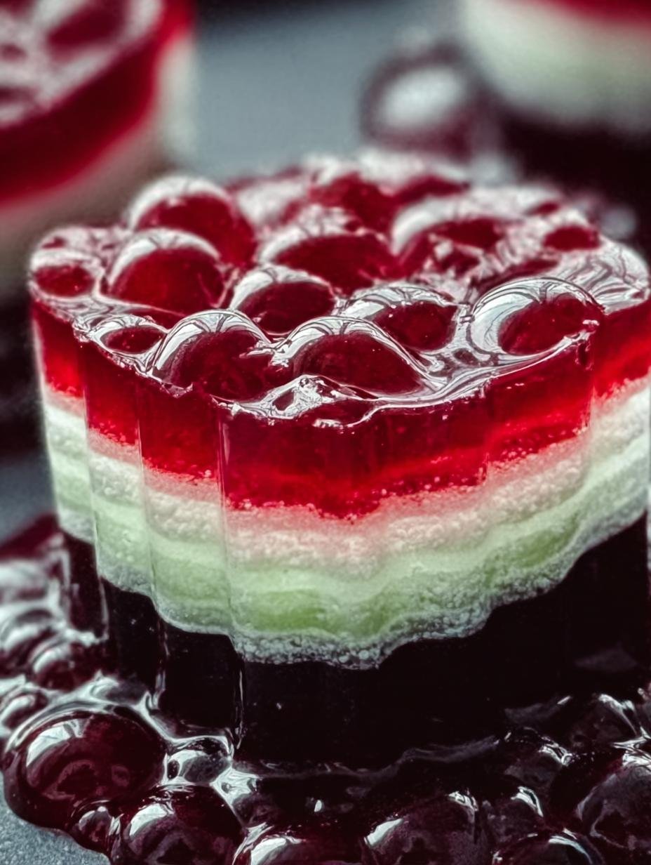 Beetlejuice Halloween Jello Shots: Spooky Fun! 2 Beetlejuice Halloween Jello Shots: Spooky Fun! - Beetlejuice Halloween Jello Shots - additional detail