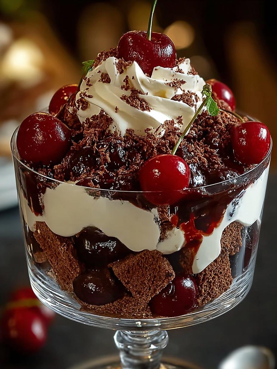 Black Forest Trifle For Magical Holiday Celebrations 1 Black Forest Trifle For