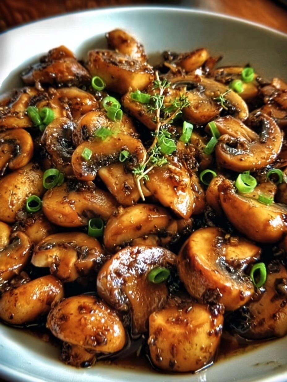 Black Pepper Chicken Mushrooms