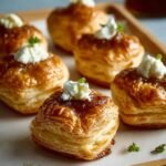 Brie Onion Puffs