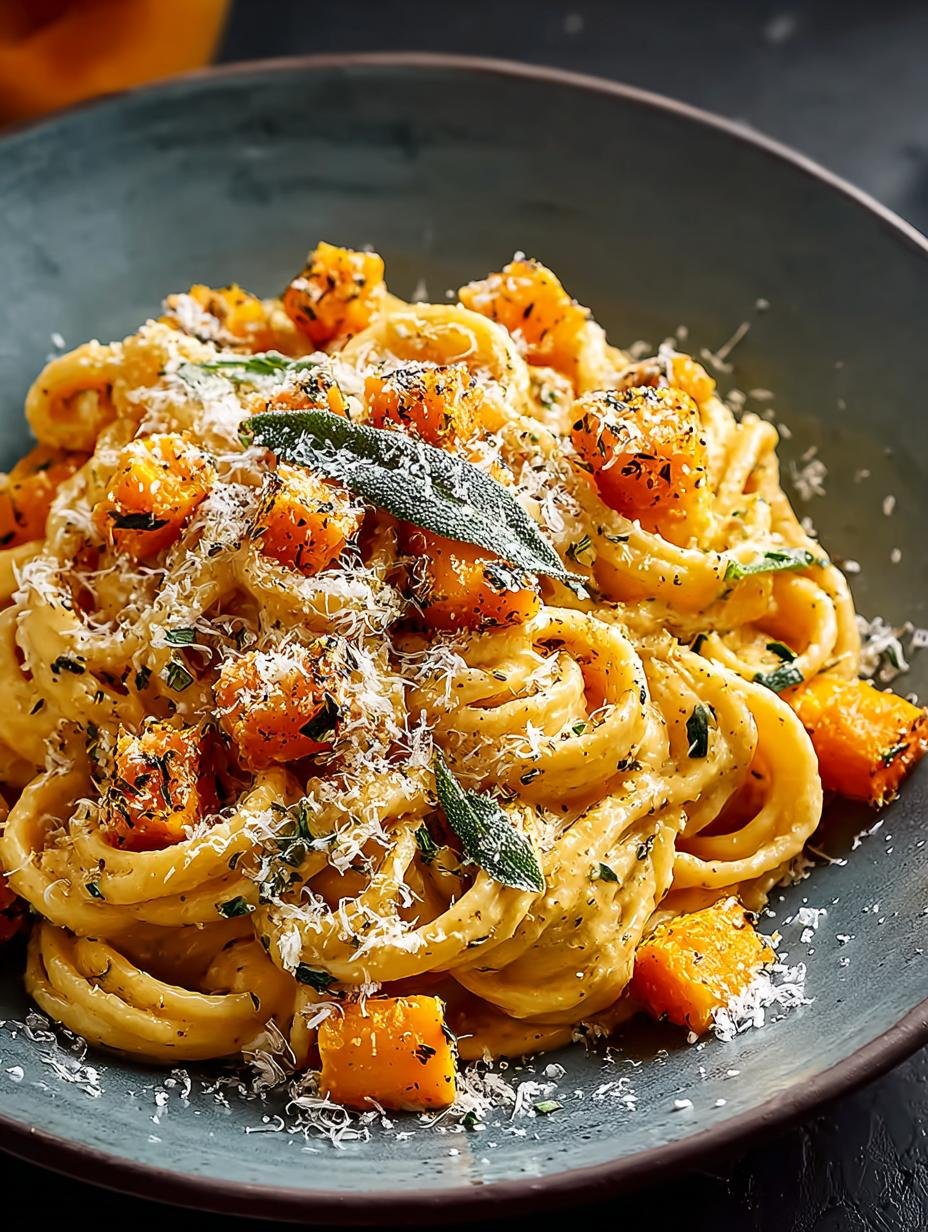 Butternut Squash Sage Pasta: 5 Cozy Fall Flavors 2 Butternut Squash Sage Pasta: 5 Cozy Fall Flavors - Butternut Squash Sage Pasta - main visual representation