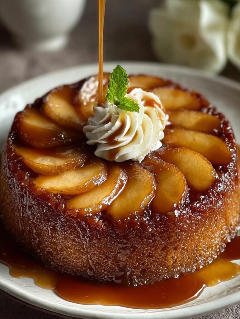 Caramel Apple Upside Down