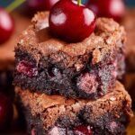 Chewy Chocolate Cherry Brownies
