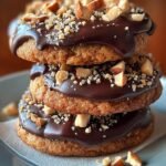 Chocolate Hazelnut Crunch Cookies