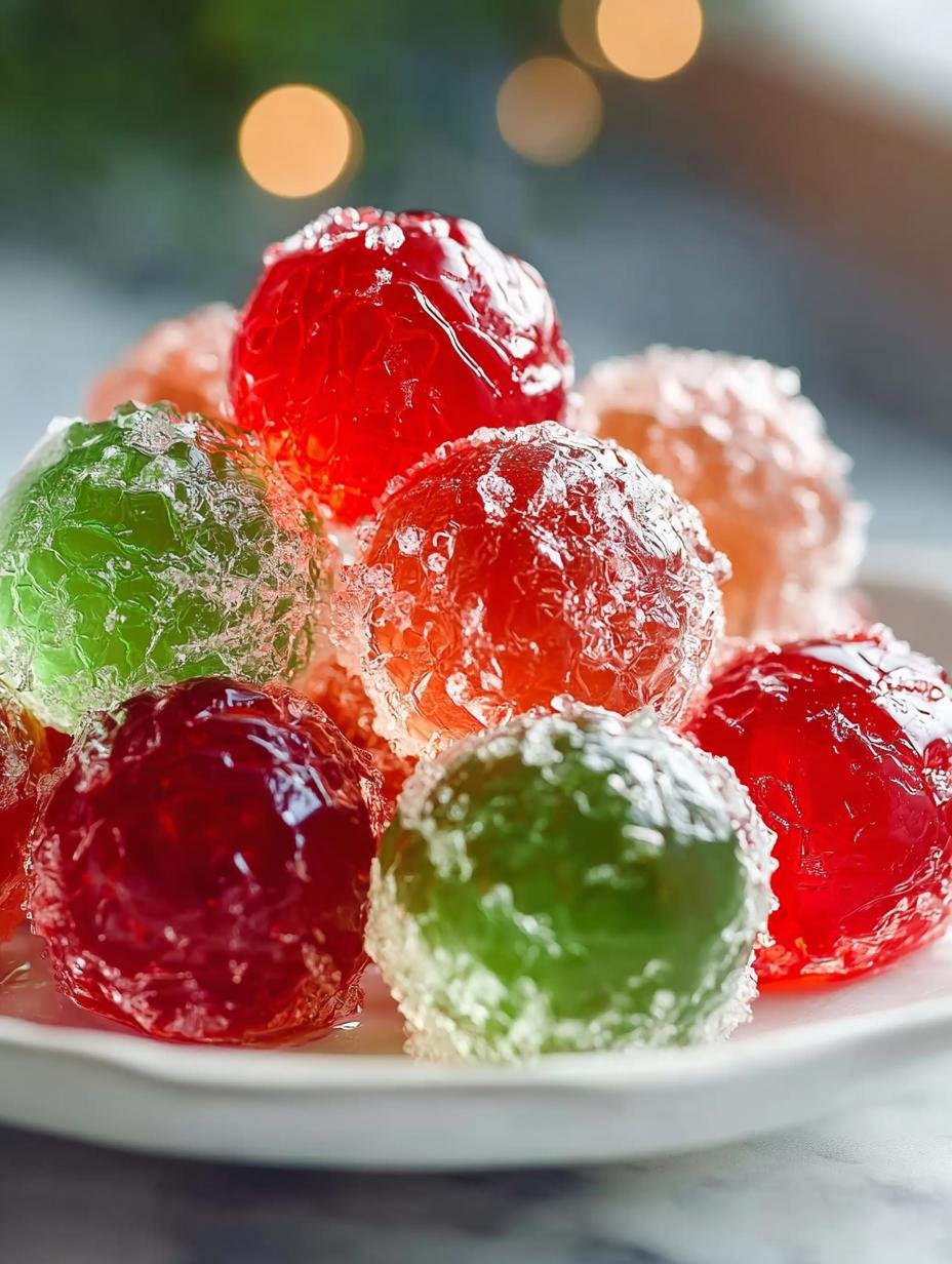 Christmas Jello Balls: 5 Festive Gelatin Treats to Try - Christmas Jello Balls - additional detail