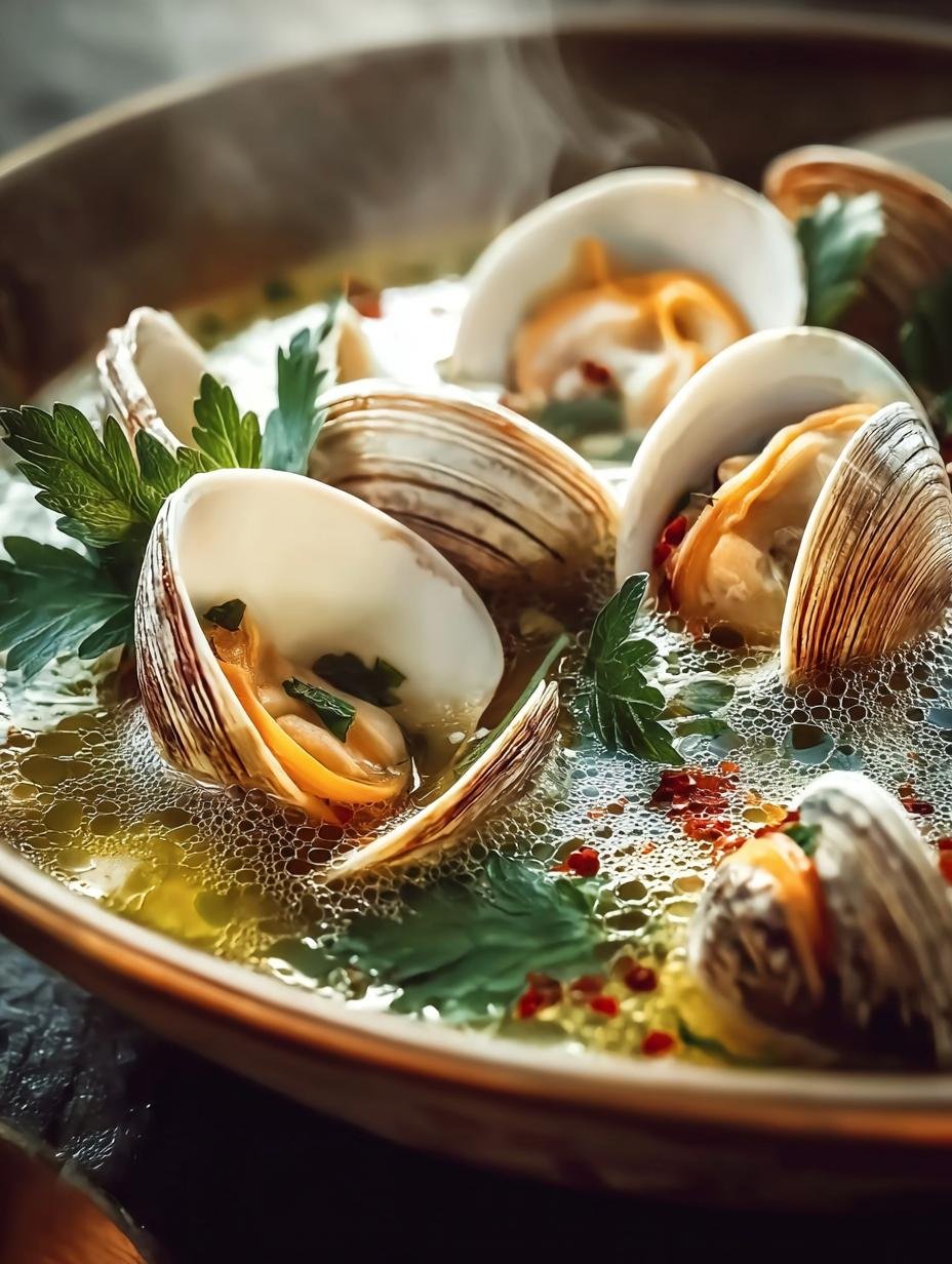 Coconut Broth Clams with Lemongrass: 7 Savory Steps 3 Coconut Broth Clams with Lemongrass: 7 Savory Steps - Coconut Broth Clams with - additional detail