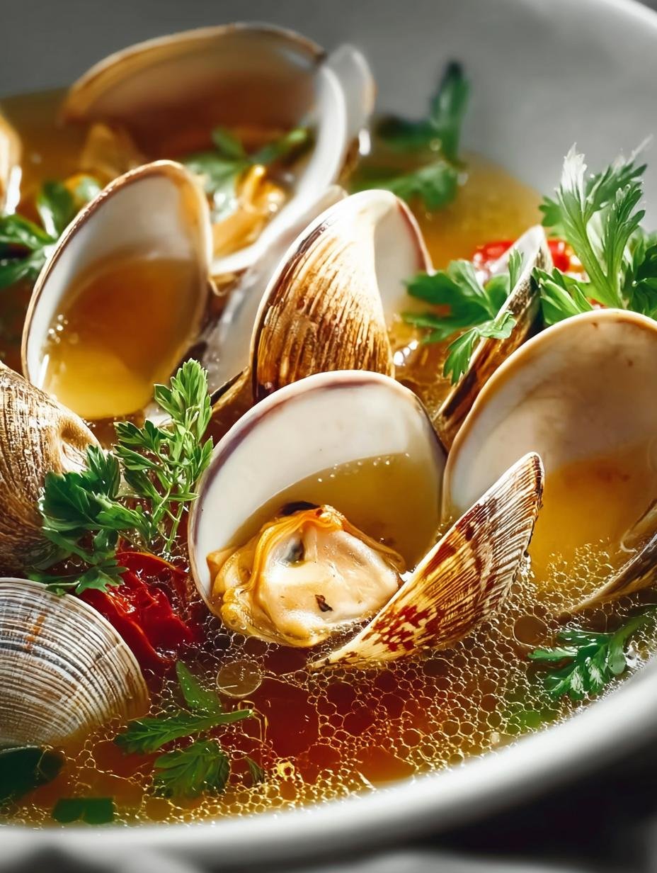 Coconut Broth Clams with Lemongrass: 7 Savory Steps 1 Coconut Broth Clams with