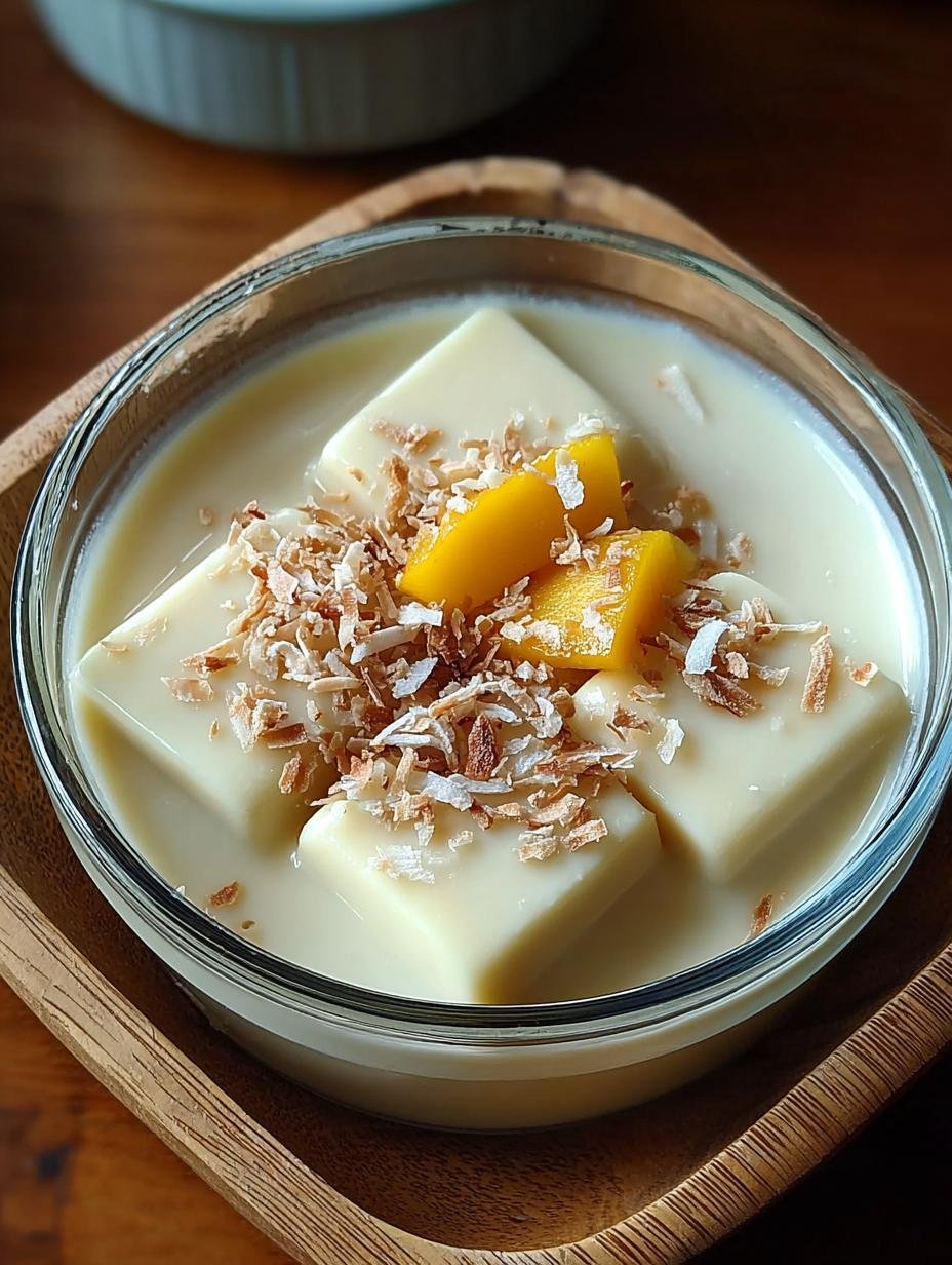 Amazing 5-Minute Coconut Pudding Recipe 1 Coconut Pudding